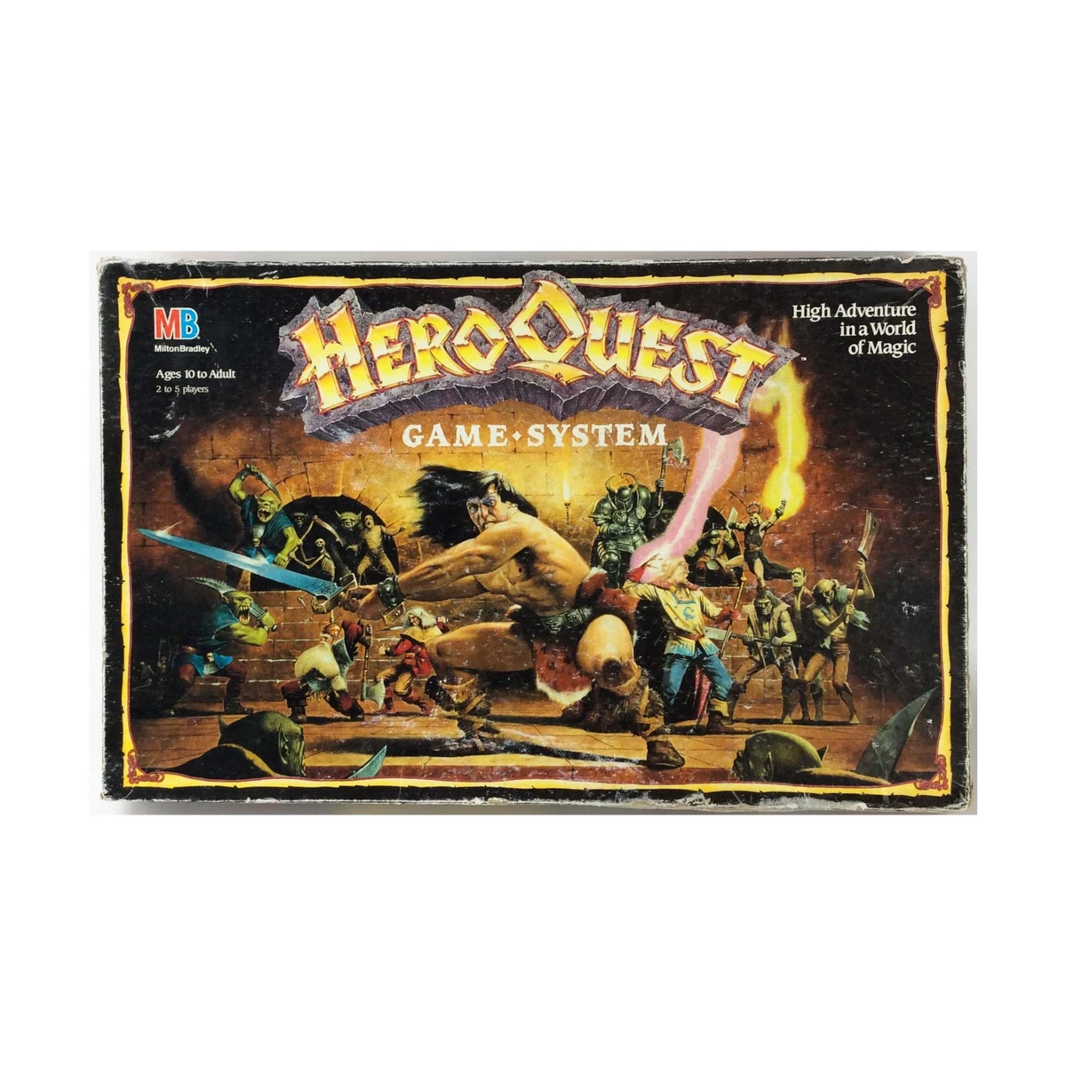 Je vends HeroQuest, la fameuse édition de 1989 ! Si tu veux