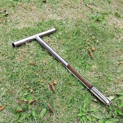 Bodenprobennehmer Sonde 12 Zoll Bodenprobennehmer T-Form für Golf Weide Landwirtschaft