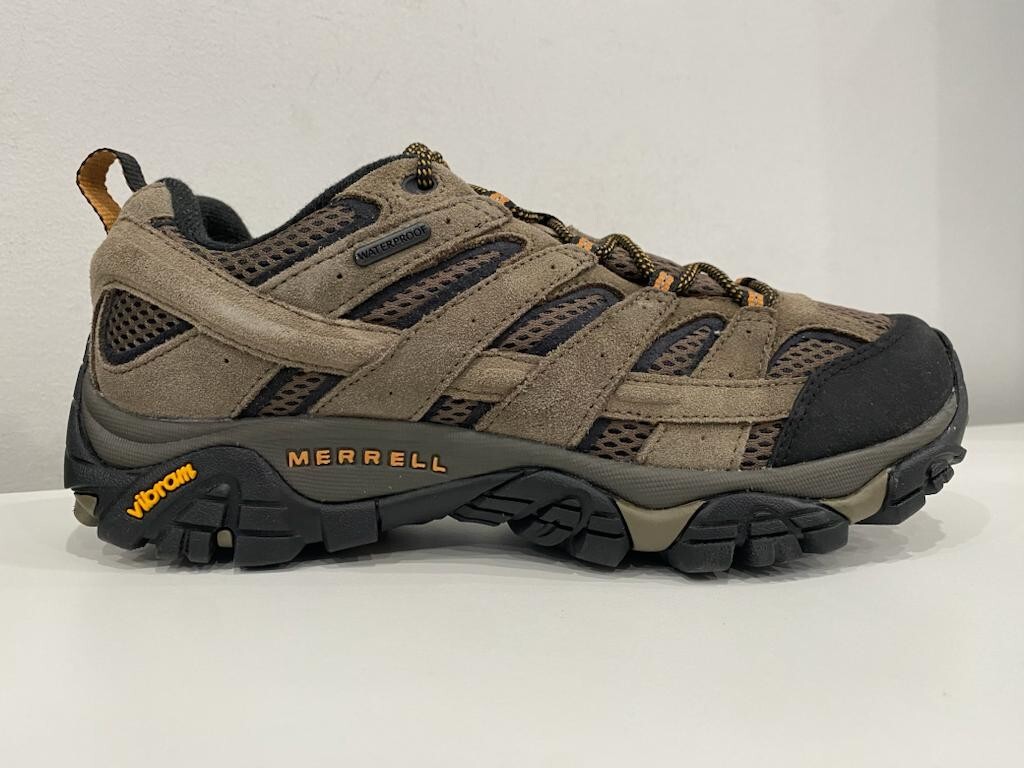 Merrell Men's Moab 2 WP Hiking Shoe, Walnut J06025 US 8 - EU 41.5