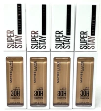 (4) Maybelline Super Stay Active Wear Sealed 0.33 fl oz Each 20
