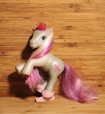 My Little Pony G3 Loop-De-La 2003 Twirling Fun Ballerina Slippers Green MLP