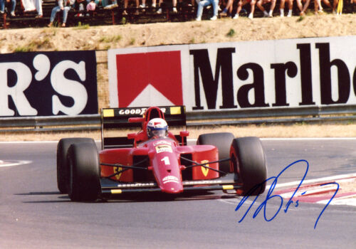 Alain Prost FORMULA ONE FERRARI autograph, In-Person signed photo - Picture 1 of 1