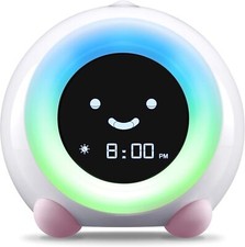 Sleep trainers, night lights, sound machines and alarm clocks for children