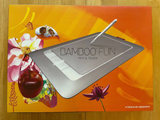 Wacom Bamboo Fun Pen and Touch USB Drawing Graphics Tablet CTH-661