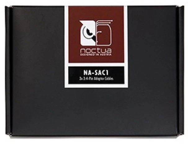 NEW Noctua NA-SAC1 3-PIN To Molex 4-pin connector Adapter Cable Fan 3-pcs Set - Image 3 of 4