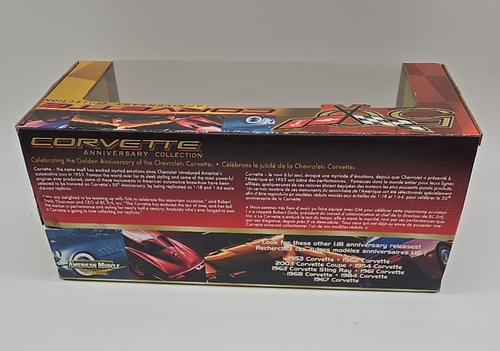 1/18 1984 CHEVROLET CORVETTE COUPE BLACK AMERICAN MUSCLE HOBBY ED ANNIVESARY CO - Picture 10 of 13