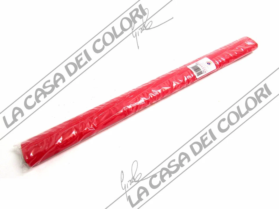 CART. ROSSI - CRESPATA SUPER - 50cm x 2,5m - 60g - ROSSO - CARTA CRESPA