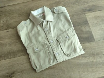 Chemise Levi's En Coton Beige Clair Années 2000 Taille S - Photo 1/4