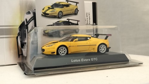 Kyosho 1/64 Lotus Evora GTC Yellow Diecast Car Model Free Shipping New - Picture 2 of 12