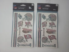 Wincraft Tampa Bay Buccaneers Temporary Tatoos 2 Packs NFL