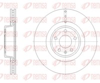 Remsa 2X Bremsscheibe Vorne Ø345 Mm BelüFtet FüR Audi A6 Allroad 4GH 4GJ 3.0