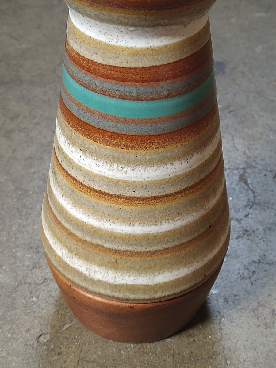 Vintage David Collier Signed Handmade Wood Clay Kaleidoscope 1993