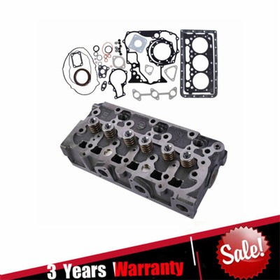 Complete Cylinder Head With Valves & Gasket Kit For Kubota D902 & ZD323 Engine - Fits RTV900 Series Utility Vehicles
