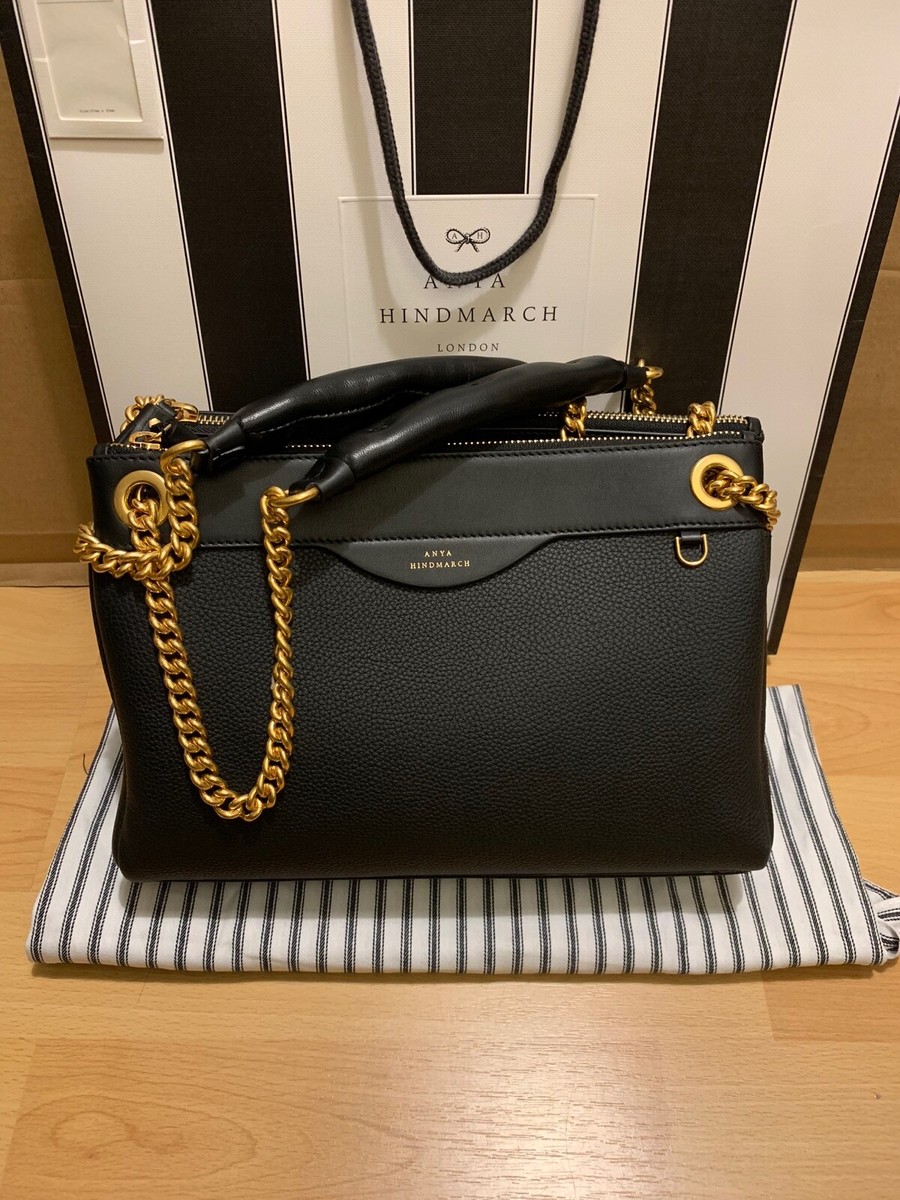 Anya Hindmarch double zip shoulder bag 100% Authentic | eBay UK 