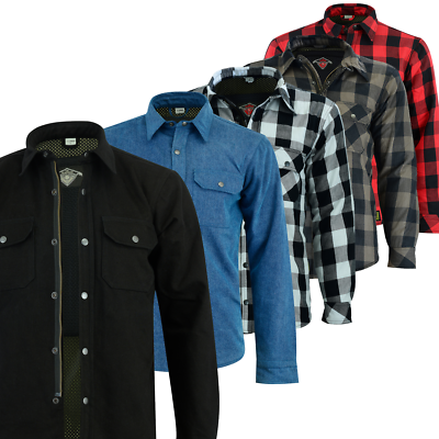 Camicia A Quadri Foderata In Lana West Coast Choppers WCCJS046RD - Foto 11