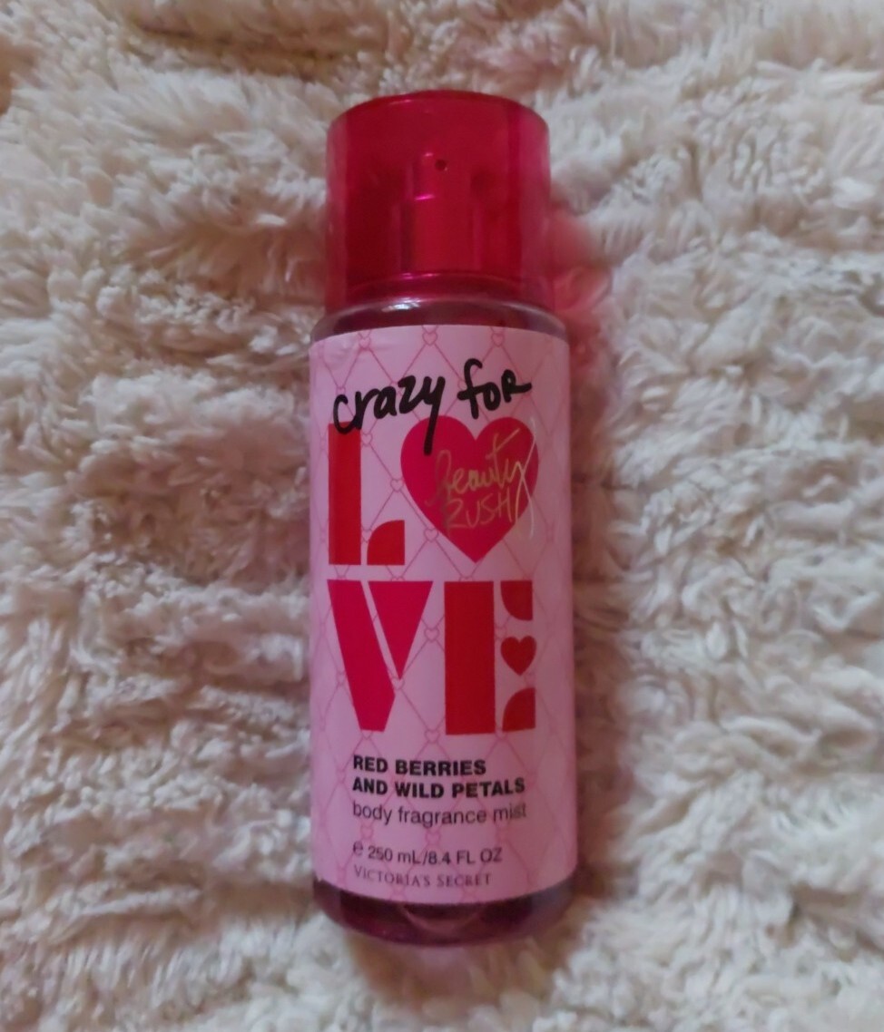 Victoria's Secret CRAZY FOR LOVE BEAUTY RUSH Body Fragrance Mist