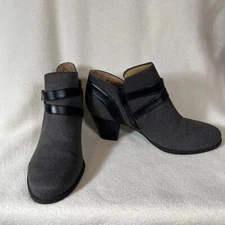 Abella True Comfort Women's 8.5 Grey Ankle Boot