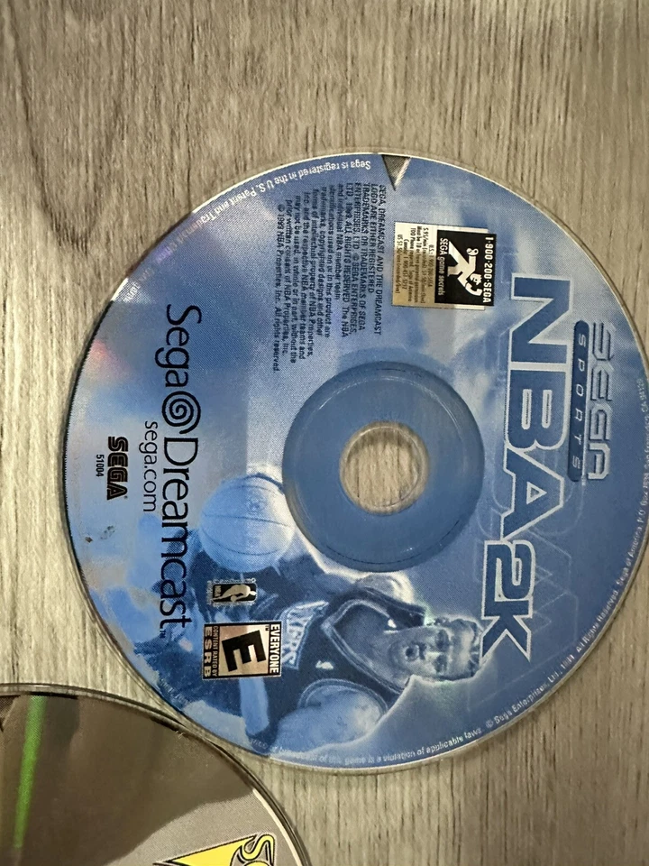 Paquete de 5 juegos Sega Dreamcast-NBA2k, NFL2K, NHL2K, Soul FIGHTER Foto 2 de 4