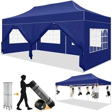 Canopy 10x20ft Heavy Duty Party Tent Outdoor Commercial Waterproof Event Gazebo