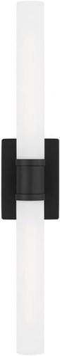 Generation Lighting 4665002-112 Keaton Vanity 2-Light 120 Total Watts Black
