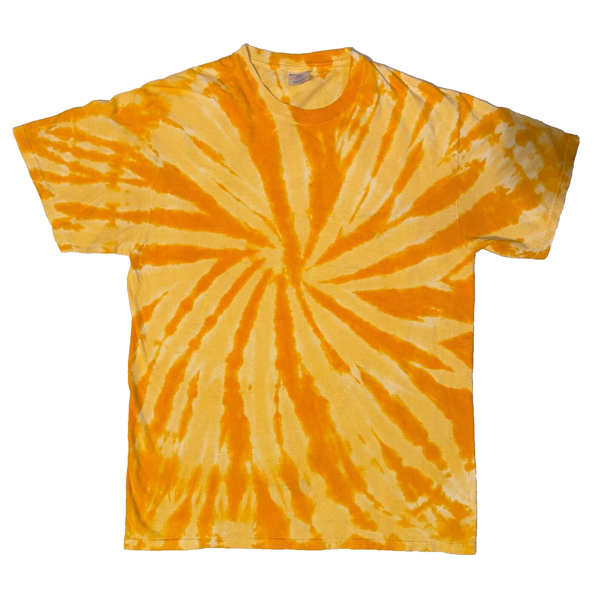 Vintage 80's Yellow Tie-Dye Sunshine Swirl Trippy Hippie Vintage 80's Yellow Tie-Dye Sunshine Swirl Trippy Hippie