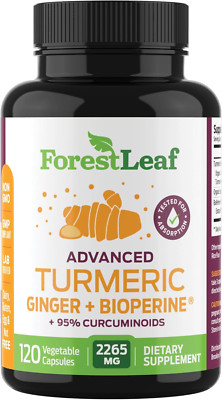 Organic Turmeric Supplement Extra Strength 2265Mg - Turmeric Curcumin Supplement