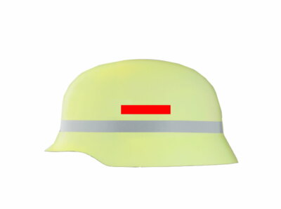 1 Set Helmkennzeichnung Gruppenführer Staffelführer Feuerwehr Feuerwehrhelm GF