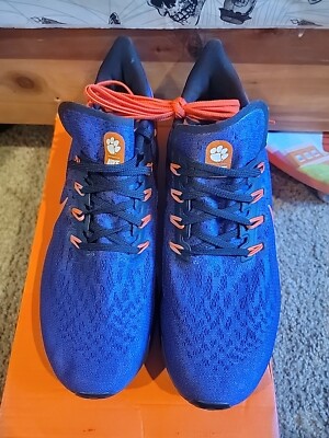 Clemson Tigers NIKE AIR ZOOM PEGASUS 36 CI2064 500 Purple Orange Men's  Shoes 12M