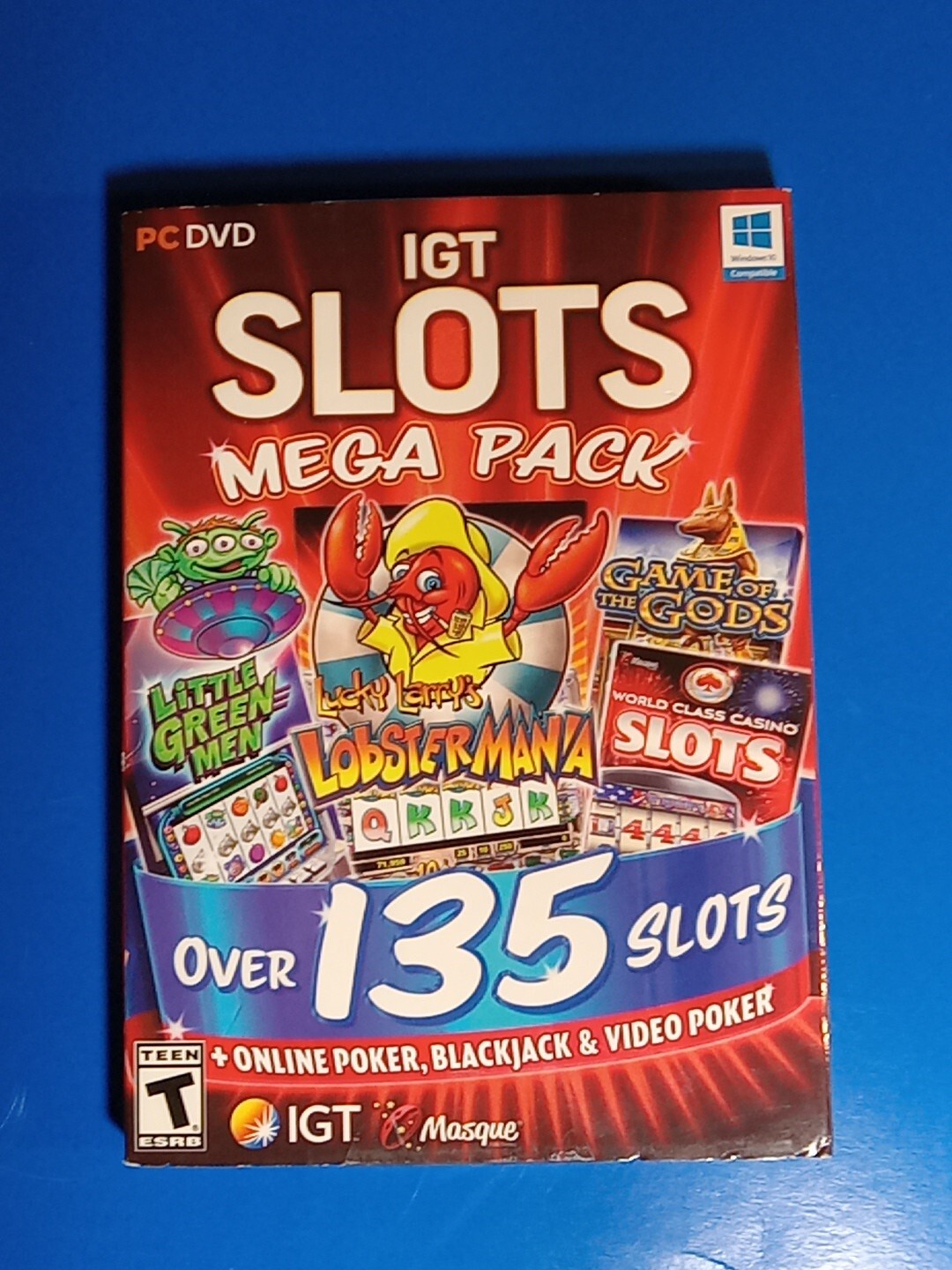 Slots Mega Pack Physical Edition for PC Windows New Sealed