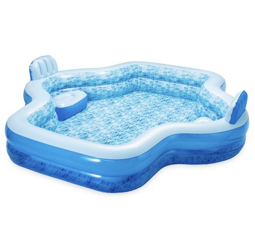 10’ Member’s Mark Elegant Family aufblasbarer Pool mit Rückenlehne 120”x110” NEU - Bild 4 von 5