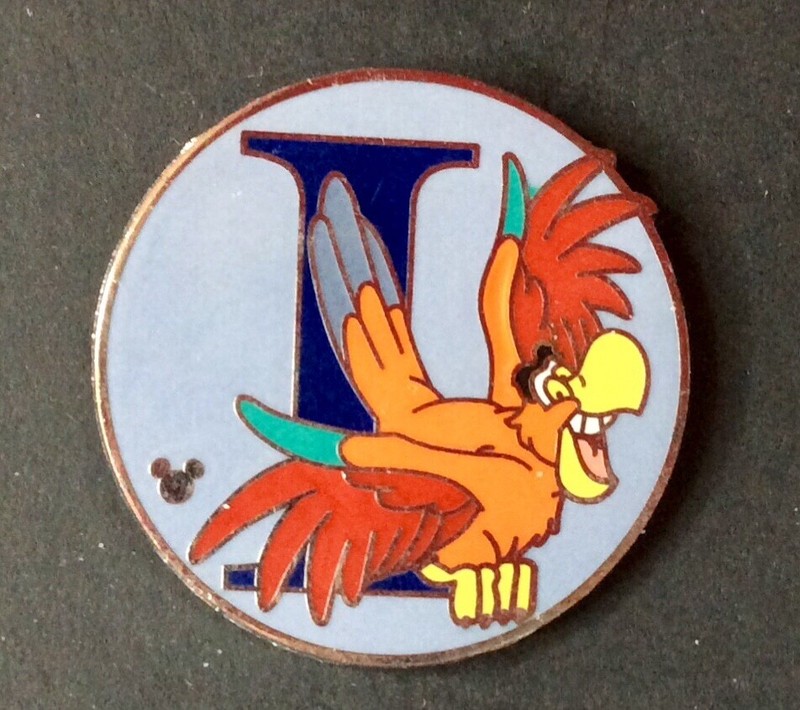 Disney’s LAGO  PIN,  Series III,  2008 Alphabet Series , #8 of 26 