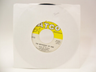 Ben E. King - I (Who Have Nothing); The Beginning Of Time -  Soul Vinyl 45 RPM