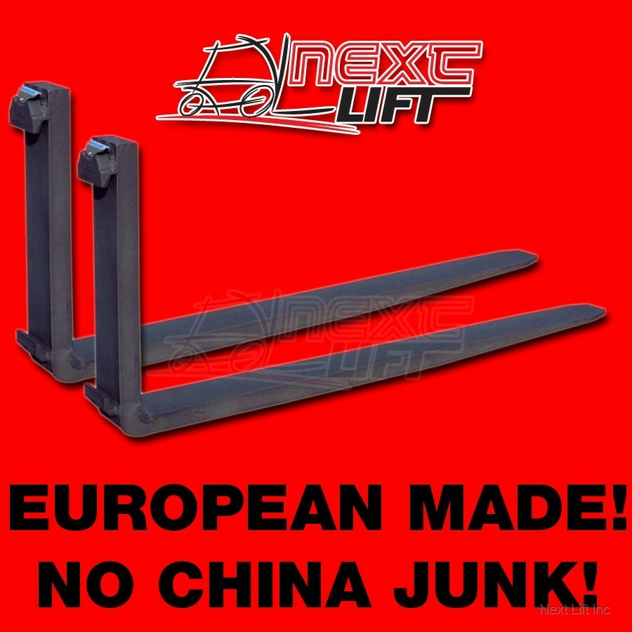 NEW CLASS IV 4 54" FORKS 2.5 X 6 X 54 CL4 PAIR SET FORKLIFT FREE FREIGHT!