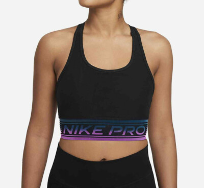 nike pro mesh sports bra