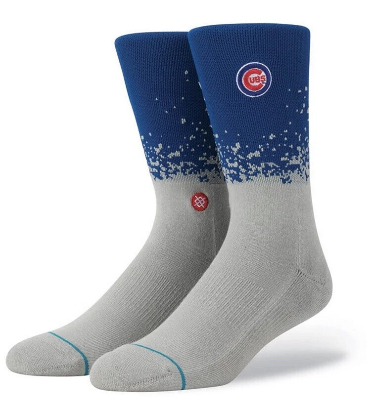 Lot of 2- Women Cubs Shirt Long Sleeve Touch Alyssa Milano, Cubs Blue Socks Sz L - Image 3 of 3