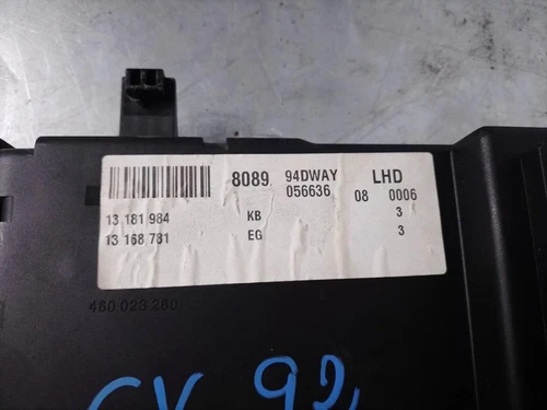 13181984 Caja Reles/Fusibles para OPEL VECTRA C BERLINA Comfort 2004 137645 - Imagen 3 de 4