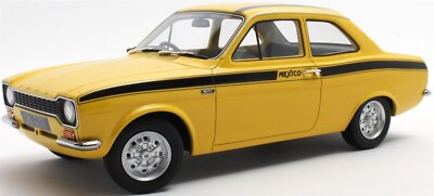1973 Ford Escort Mexico City Yellow 1/18 Cult Models CML063-3