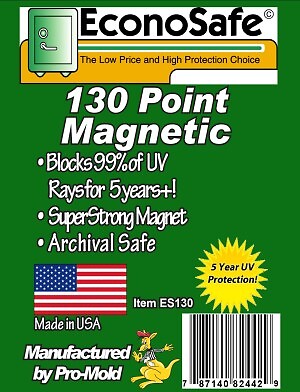36x EconoSafe ES130  Magnetic Card Holder 130pt One Touch (2 Full Boxes)
