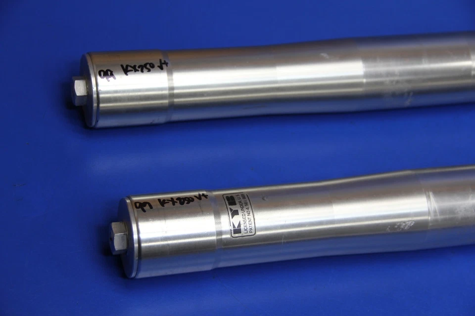 99-02 KX250 KX 250 1999 horquilla delantera horquilla amortiguador suspensión tubo de resorte Foto 2 de 4