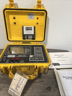 Riser Bond 1270  Metallic TDR Cable & COAX Fault Locator 1270 Needs Cords As Is