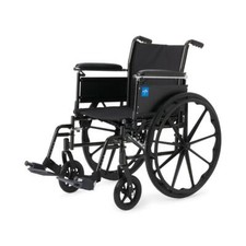 K3 Guardian 16" Wheelchair/Height-Adjustable Full-Length Arm/Swing-Away Footrest