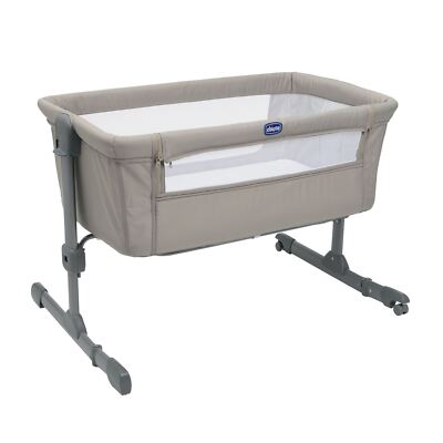 Chicco Next2Me Essential Bedside Cot, Travel Bag, Suitable for 0-6