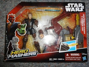 star wars hero mashers jedi speeder and anakin skywalker