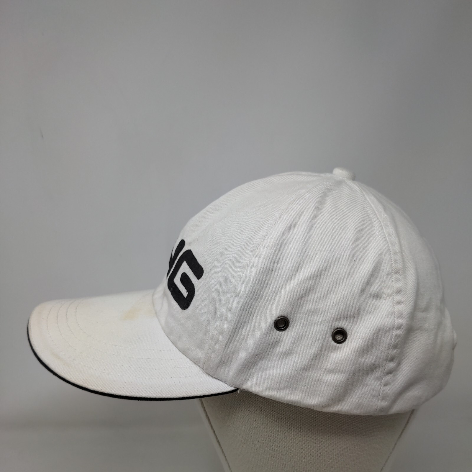 Ping Strapback Hat White One Size Adjustable Embr… - image 3