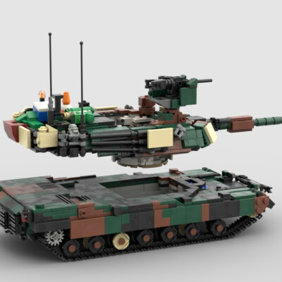 Maquette ZITIANYOUBUILD M1A2 Abrams SEP V2 Tank - 1678 Pièces, échelle 1:32