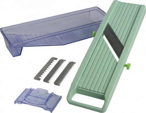 Japanischer Gemüsehobel Benriner mit Auffangbehälter / Mandoline BN-3