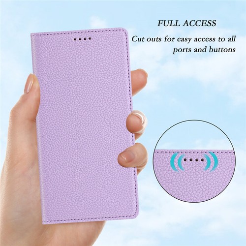 Magnetic Leather Case Wallet Flip Cover For iPhone 16e 16 15 14 13 12 11 Pro MAX - Picture 69 of 121