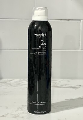 Tweak d Beauty Redefined 2XL Fiber Lift Dry Volumizing Spray ~ 8 oz / 227 g (m2)