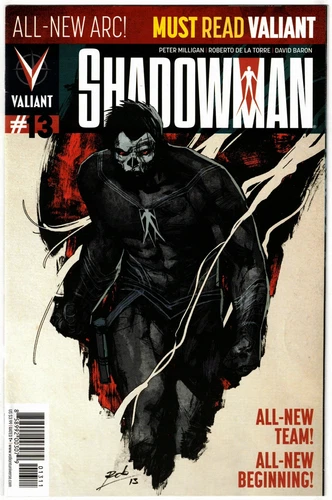 SHADOWMAN #13 (2013)- 1ST APPEARANCE OF PUNK MAMBO- VALIANT- PETER MILLIGAN- VF+