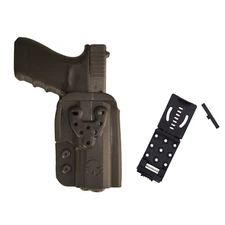 Ultimate Arms Gear Kydex OWB Modular Multi-fit Holster - Size 4-A - Color: Black